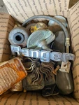 Random Lot Auto Parts Ford Emblem Ujoint Strap Brackets Valve Cover Vent Etc.. Fixed Price $45.00.