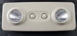 2008-2016 Gmc Acadia Overhead Console Lamp Bezel Vanity Light Tan 1210281-14. Fixed Price $21.87.