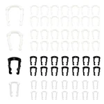 60 Pcs Fuel Line Retainer Clip Assortment 4 Types 3/8" 5/16" 1/2" 5/8" Od Fue.... Fixed Price $20.99.