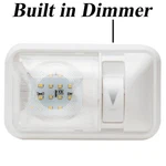 Rv Interior Ceiling Light Boat Camper Trailer Single Dome 12V 280LM Dimmer. Fixed Price $9.99.