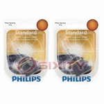 2 Pc Philips Rear Turn Signal Light Bulbs For Buick Regal 1989 Electrical Rf. Fixed Price $17.99.