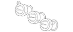 Genuine Mazda Vent Grille GJ6A-64-930-22. Fixed Price $28.30.