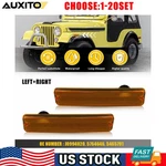 Front Amber Side Marker Light Housing Fit Jeep CJ5 CJ7 Scrambler J10 2-10X. Fixed Price $8.54.