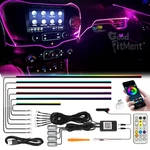 For Honda Cr-v Crv 10IN1 Rgb Led Interior Strip Acrylic Lights Remote App. Fixed Price $69.18.