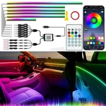 Dreamcolor Acrylic Ambient Lighting Car Interior Led Strip 10 Kits. Fixed Price $41.58.