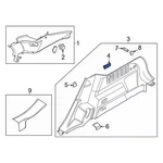Genuine Ford Cargo Area Light LJ8Z-13776-CB. Fixed Price $11.20.