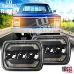 For Gmc Series C/k 1500 2500 3500 2PCS 130W 7X6" Led Headlights Drl Turn. Fixed Price $59.15.