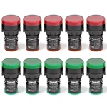 Gasher 12V/24V/110V 20MA Energy Saving Indicator Light 10PCS, Green,red. Fixed Price $18.20.