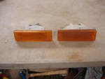 1981 1982 1983 1984 Nissan Maxima Front Marker Lights Bumper Mount Set Oem. Fixed Price $45.00.