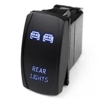 For Led Rocker Switch W/ Blue Radiance Rear Lights Race Sport Lighting. Fixed Price $34.86.