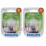Pc Philips Rear Side Marker Light Bulbs For Plymouth Laser PB100 PB200 Qj. Fixed Price $12.51.