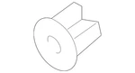 Genuine Hyundai Wheel Opening Molding Retainer Nut 86848-25000. Fixed Price $11.09.