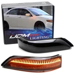 Smoke Lens Full Led Strip Sequential Blink Side Mirror Lamps For 05-13 Acura. Fixed Price $61.09.