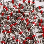 Premium Tpms Safe, Nickel Plated Red Valve Cores, Made In The Usa (pack Of 100). Fixed Price $19.69.