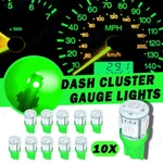 Dash Instrument Cluster Gauge Green Led Light Bulb Kit Fit 99-03 Ford F250 Truck. Fixed Price $9.85.
