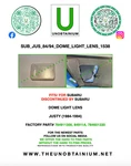 Fits/for Subaru Justy 1984-1994 Dome Light Lens Part #784911300, 84911A, 7846012. Fixed Price $30.00.