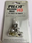 Pilot Halogen Bulb 12 Volt 55 Watt For Fog Driving Light PL-H3 Open Unused. Fixed Price $9.99.
