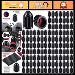 1000 Pack Black Valve Stem Caps For Cars, Suvs, Bikes, Trucks - Dust Proof Tire. Fixed Price $32.29.