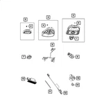 Genuine Mopar Ambient Light Led 68183706AB. Fixed Price $16.15.