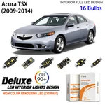 Led Interior Light Kit For Acura Tsx 2009-2014 White Dome Bulbs Upgrade. Fixed Price $30.68.