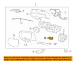 Gm Oem 13-19 Xts Front Door Outside Mirrors-courtesy Lamp 22839638. Fixed Price $82.34.