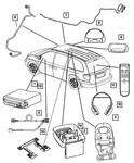 Genuine Mopar Overhead Console Bezel XQ451D1AA. Fixed Price $9.59.