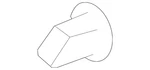 Genuine Ford Lamp 7S4Z13E701AH. Fixed Price $12.75.