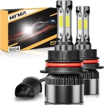 Mifmia Halogen 9004 Led Headlight Bulb, 40000 Lum, 800% Brighter, 6000K 2 Pack. Fixed Price $19.95.