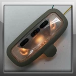 2000-2007 Ford Focus Front Dome Map Reading Light Gray 01 02 03 04 05 06 K22. Fixed Price $49.99.