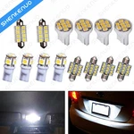 ?? 14X Pure White Led Lights Interior Package For Dome License Plate Lamp Bulbs. Fixed Price $7.87.