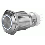 METMIBRSSW16 Mm 5A Stainless Momentarty Led Switch With Harness - White. Fixed Price $17.00.