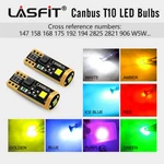 Lasfit T10 194 168 2825 W5W Led License Plate Lights Bulb White Red Amber Blue. Fixed Price $9.99.