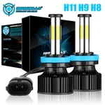 6 Sides H8 H11 H9 Led Headlight Bulbs High/low Beam 1000W 1000000LM Super Bright. Fixed Price $27.99.