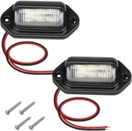 Pcs White Led License Plate 6-SMD Waterproof Tag Lights 12V Universal Us. Fixed Price $7.45.
