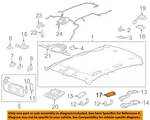Gm Oem 2018 CT6 Roof Interior Trim-reading Lmp Assy 84247625. Fixed Price $61.33.