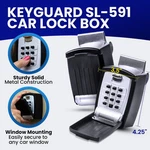 Keyguard SL591 Black Car Window Lock Box Portable Vault For Keys & Fobs. Fixed Price $49.99.
