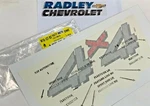 New Oem Genuine Chevrolet Silverado Pickup Bed Decal Sticker 15779675. Fixed Price $38.99.