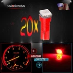 20PCS 1-SMD-5050 17 37 T5 Led Bulb Pink Instrument Light 1970-2008 Ford. Fixed Price $7.91.