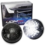 Flush Mount Smoke Lens White Led Side Markers/signal Lamps For Classic 50 60 Car. Fixed Price $28.09.