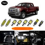 14X White Led Interior Map Dome Lights Bulbs Package Kit 1999-2016 Ford F250. Fixed Price $13.99.