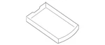 Genuine Nissan Dome Light Lens 26411-EL00A. Fixed Price $26.61.