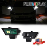 Rearview Side Mirror Led Puddle Lights Bulbs For Volkswagen Vw Golf Gti MK6 MK7. Fixed Price $14.99.