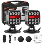 Magnetic Wireless Led Towing Trailer Rear Tail Lights Warning Flashing. Fixed Price $46.99.