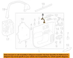 Gm Oem 16-23 Acadia Front Door Interior Trim-lamp 84405780. Fixed Price $45.82.