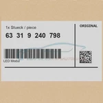Genuine Bmw 63319240798 - Led Module Pin, Code A Series X5 X6. Fixed Price $70.97.