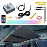 Full Color Led Sunroof Car Panoramic Skylight Ambient Rgb Strip. Fixed Price $30.39.