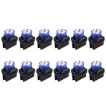 Blyilyb 12PACK Blue T10 168 With Twist Lock Socket PC194 PC195 PC161 PC15.... Fixed Price $18.99.