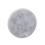 Peterson 826C7 Clear Lumenx 4" Round Led Back-up Light PL3 Grommet Mount. Fixed Price $9.19.