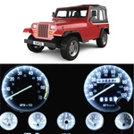 Wljh Bright White Instrument Cluster Panel Gauge Speedometer Tach Oil Pressur.... Fixed Price $24.29.