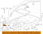 Gm Oem 11-19 Cruze Roof Interior Trim-reading Lmp Assy 22774329. Fixed Price $417.49.